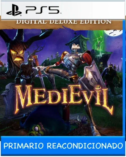 Ps5 Digital MediEvil - Digital Deluxe Primario Reacondicionado