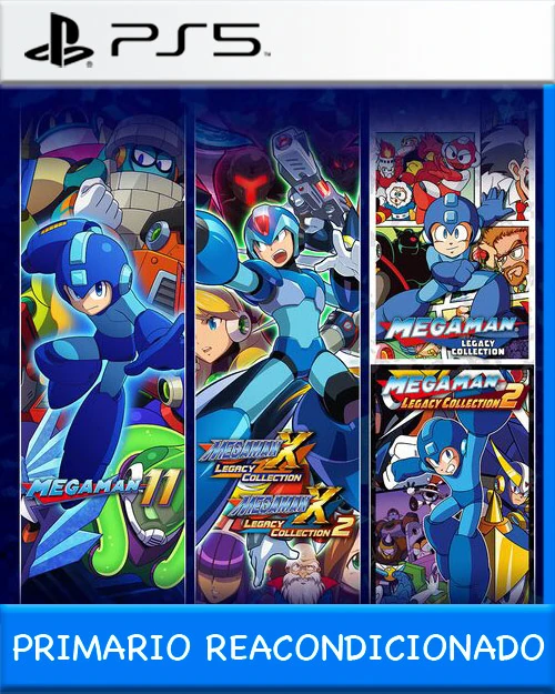 Ps5 Digital Mega Man 30th Anniversary Bundle Primario Reacondicionado