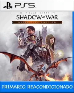 Ps5 Digital Middle-earth Shadow of War Definitive Edition Primario Reacondicionado