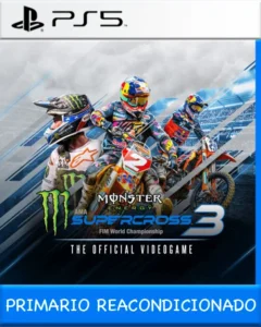 Ps5 Digital Monster Energy Supercross - The Official Videogame 3 Primario Reacondicionado