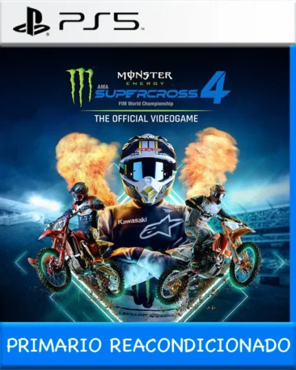 Ps5 Digital Monster Energy Supercross - The Official Videogame 4 Primario Reacondicionado