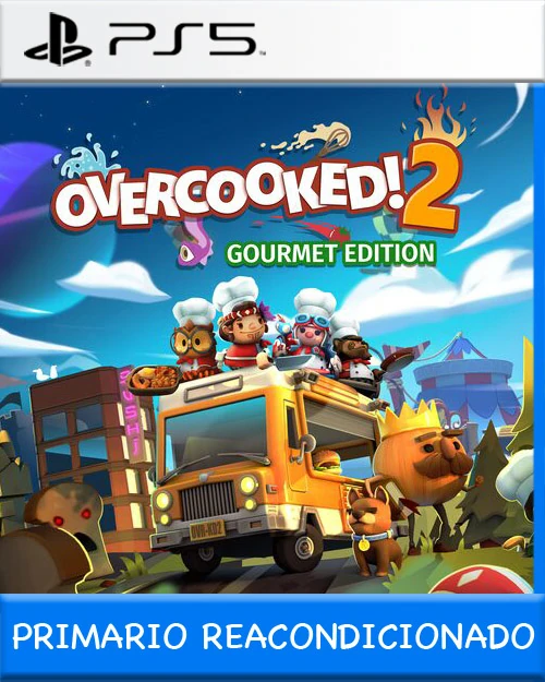 Ps5 Digital Overcooked 2 - Gourmet Edition Primario Reacondicionado