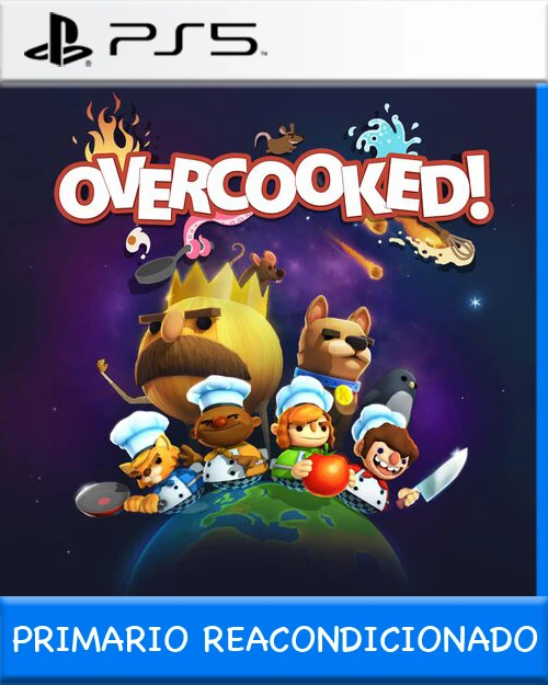 Ps5 Digital Overcooked Primario Reacondicionado