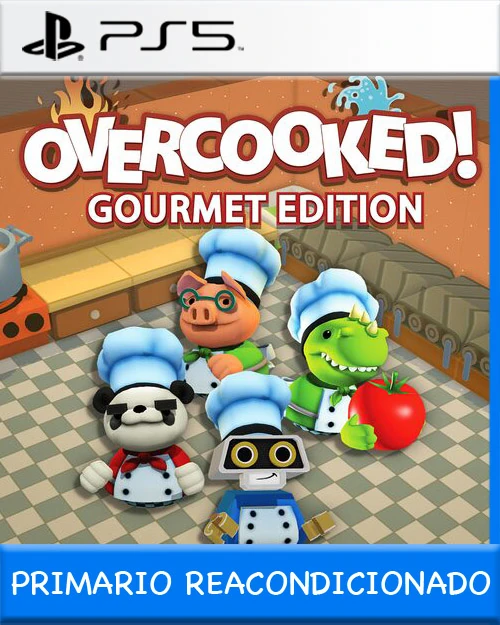 Ps5 Digital Overcooked Gourmet Edition Primario Reacondicionado