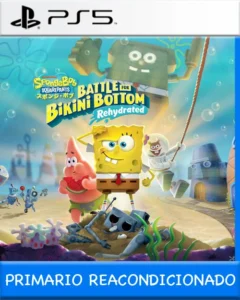 Ps5 Digital SpongeBob SquarePants Battle for Bikini Bottom - Rehydrated Primario Reacondicionado