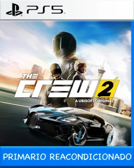 Ps5 Digital The Crew 2 Primario Reacondicionado