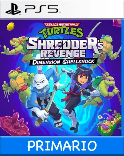 Ps5 Digital Teenage Mutant Ninja Turtles Shredders Revenge + Dimension Shellshock Bundle Primario