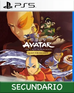 Ps5 Digital Avatar The Last Airbender Quest for Balance Secundario