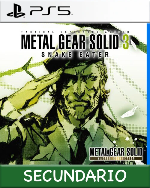 Ps5 Digital METAL GEAR SOLID 3 Snake Eater - Master Collection Version Secundario