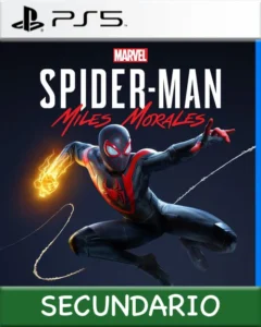 Ps5 Digital Marvels Spider-Man Miles Morales Secundario
