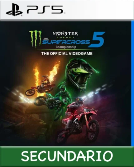 Ps5 Digital Monster Energy Supercross - The Official Videogame 5 Secundario