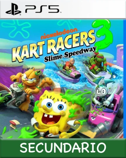 Ps5 Digital Nickelodeon Kart Racers 3 Slime Speedway Secundario