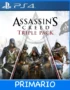 Ps4 Digital Assassin's Creed Triple Pack: Black Flag