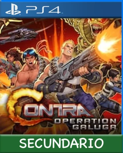 Ps4 Digital Contra: Operation Galuga Secundario