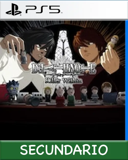 Ps5 Digital DEATH NOTE Killer Within Secundario