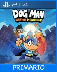 Ps4 Digital Dog Man: Mission Impawsible Primario