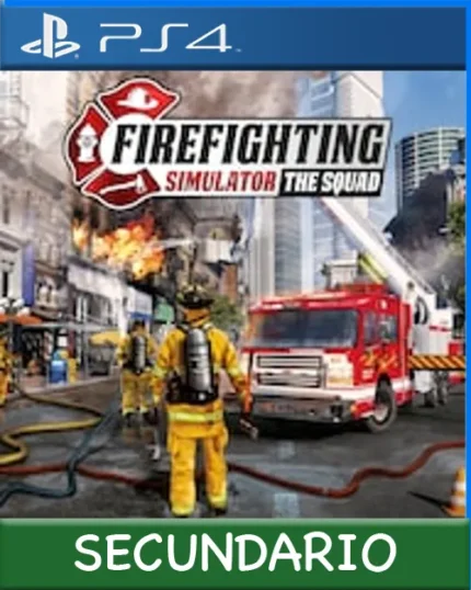 Ps4 Digital Firefighting Simulator - The Squad Secundario