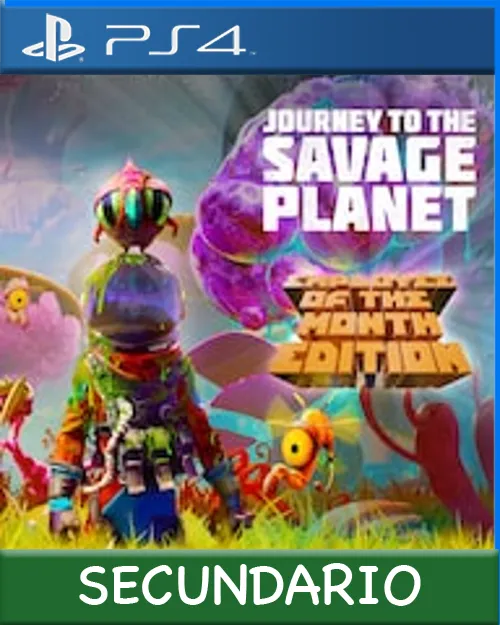 Ps4 Digital Journey To The Savage Planet: Employee Of The Month Secundario