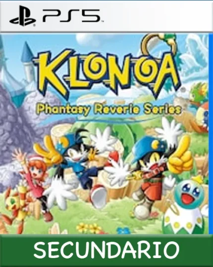 Ps5 Digital KLONOA Phantasy Reverie Series Secundario