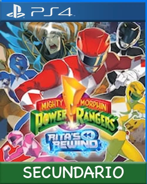 Ps4 Digital Mighty Morphin Power Rangers: Rita's Rewind Secundario