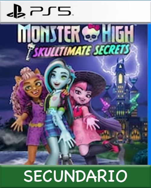 Ps5 Digital Monster High™ Skulltimate Secrets™ Secundario