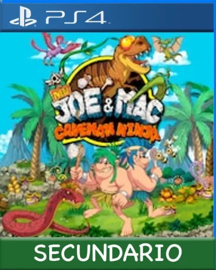 Ps4 Digital NEW Joe & Mac - Caveman Ninja Secundario