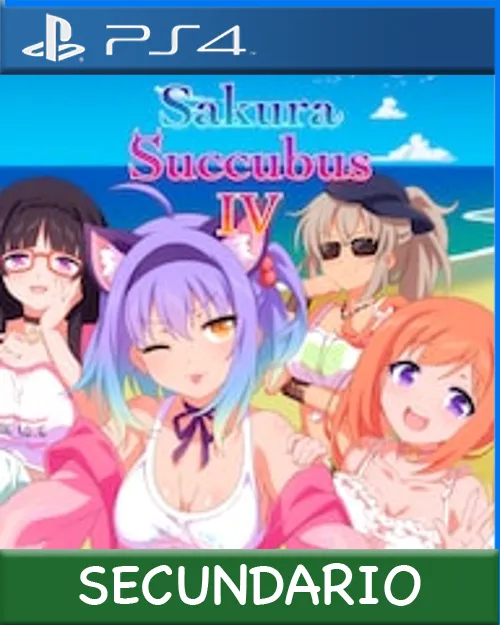 Ps4 Digital Sakura Succubus 4 Secundario