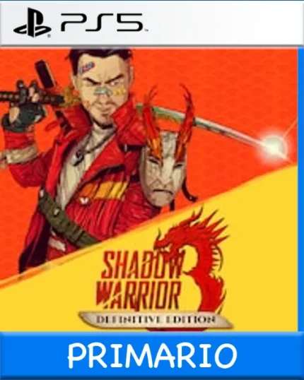 Ps5 Digital Shadow Warrior 3: Definitive Edition | Primario