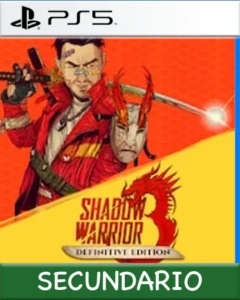 Ps5 Digital Shadow Warrior 3: Definitive Edition | Secundario