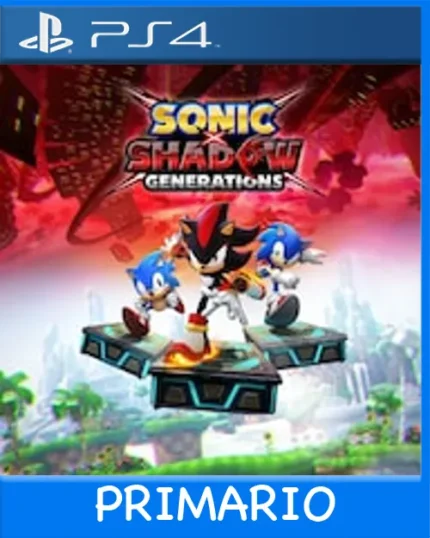 Ps4 Digital SONIC X SHADOW GENERATIONS Primario