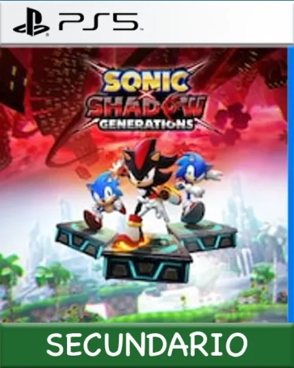 Ps5 Digital SONIC X SHADOW GENERATIONS Secundario