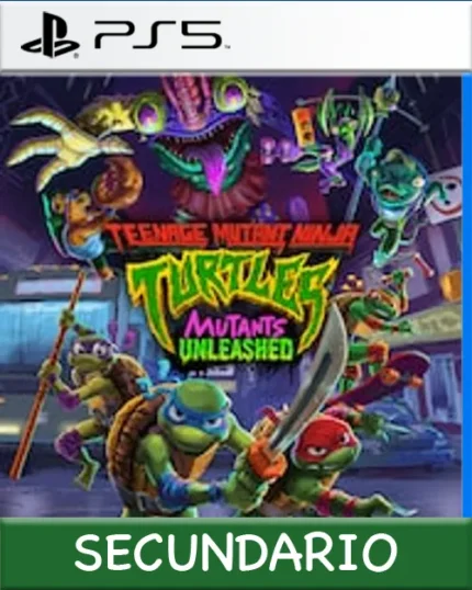 Ps5 Digital Teenage Mutant Ninja Turtles: Mutants Unleashed Secundario