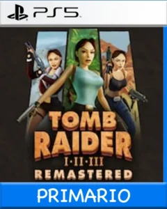 Ps5 Digital Tomb Raider I-III Remastered Starring Lara Croft Primario