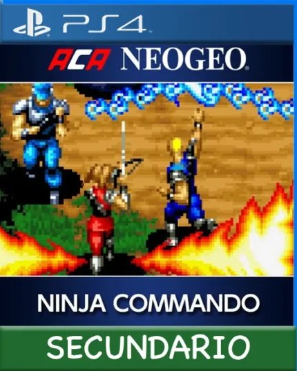 Ps4 Digital ACA NEOGEO NINJA COMMANDO Secundario