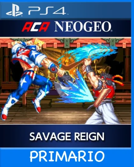 Ps4 Digital ACA NEOGEO SAVAGE REIGN Primario