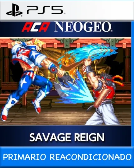 Ps5 Digital ACA NEOGEO SAVAGE REIGN Primario Reacondicionado