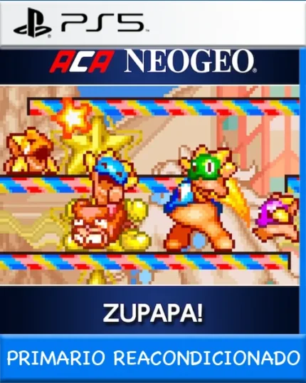 Ps5 Digital ACA NEOGEO ZUPAPA! Primario Reacondicionado