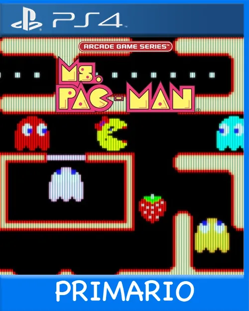 Ps4 Digital ARCADE GAME SERIES: Ms. PAC-MAN Primario