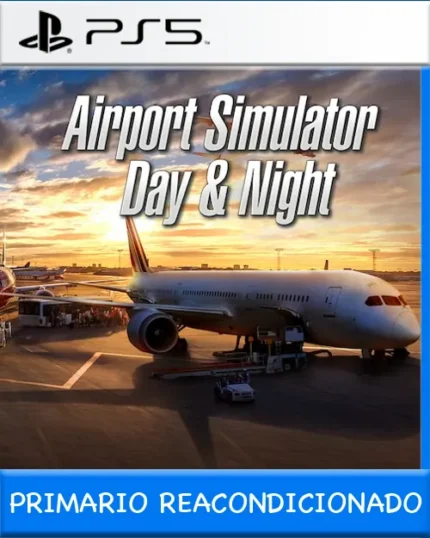 Ps5 Digital Airport Simulator: Day & Night Primario Reacondicionado