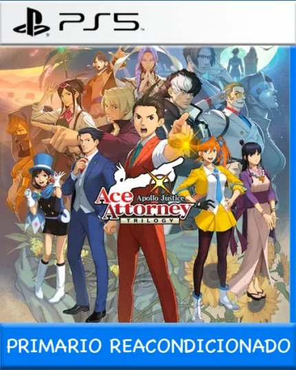 Ps5 Digital Apollo Justice: Ace Attorney Trilogy Primario Reacondicionado