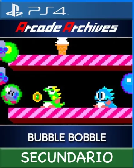 Ps4 Digital Arcade Archives BUBBLE BOBBLE Secundario