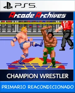 Ps5 Digital Arcade Archives CHAMPION WRESTLER Primario Reacondicionado