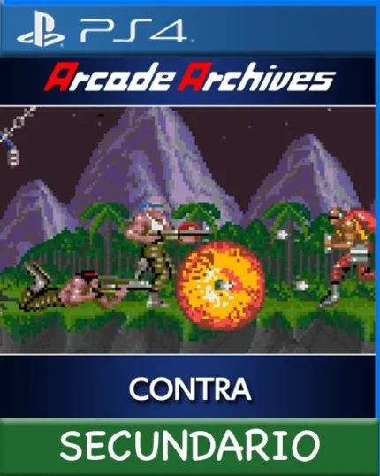 Ps4 Digital Arcade Archives CONTRA Secundario