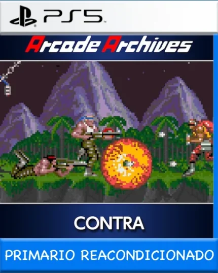 Ps5 Digital Arcade Archives CONTRA Primario Reacondicionado