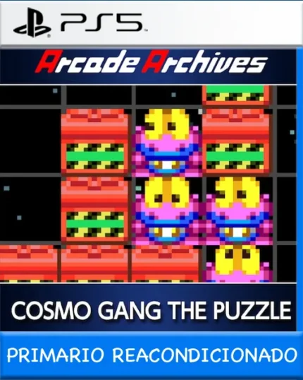 Ps5 Digital Arcade Archives COSMO GANG THE PUZZLE Primario Reacondicionado