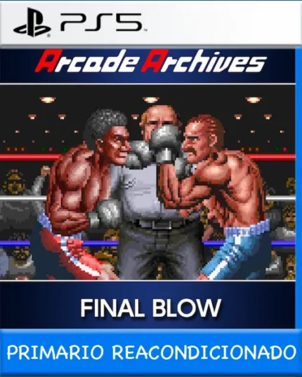 Ps5 Digital Arcade Archives FINAL BLOW Primario Reacondicionado