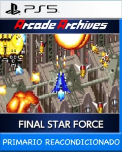 Ps5 Digital Arcade Archives FINAL STAR FORCE Primario Reacondicionado