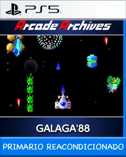 Ps5 Digital Arcade Archives GALAGA '88 Primario Reacondicionado