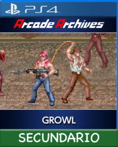 Ps4 Digital Arcade Archives GROWL Secundario