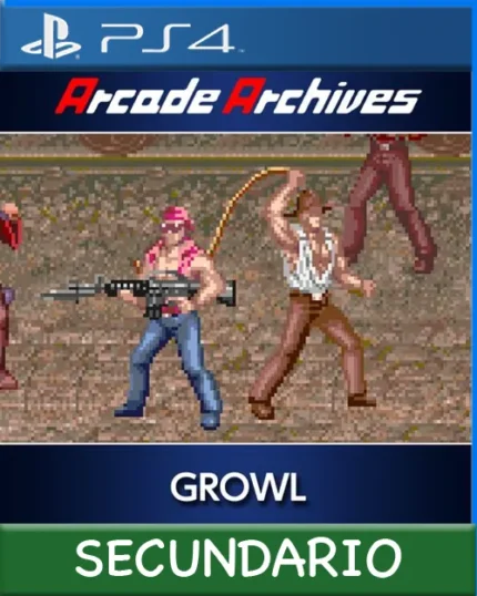 Ps4 Digital Arcade Archives GROWL Secundario